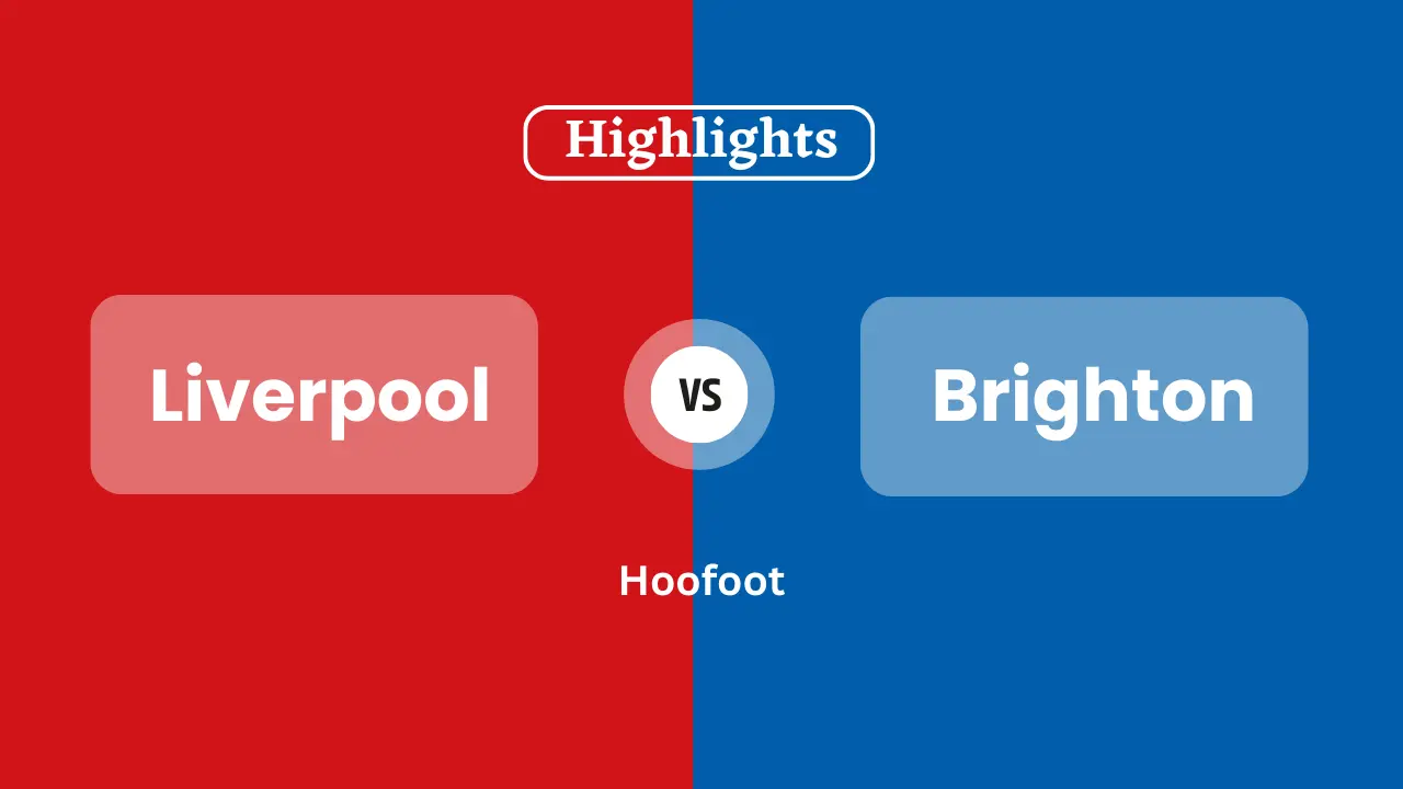 Liverpool vs Brighton Highlights